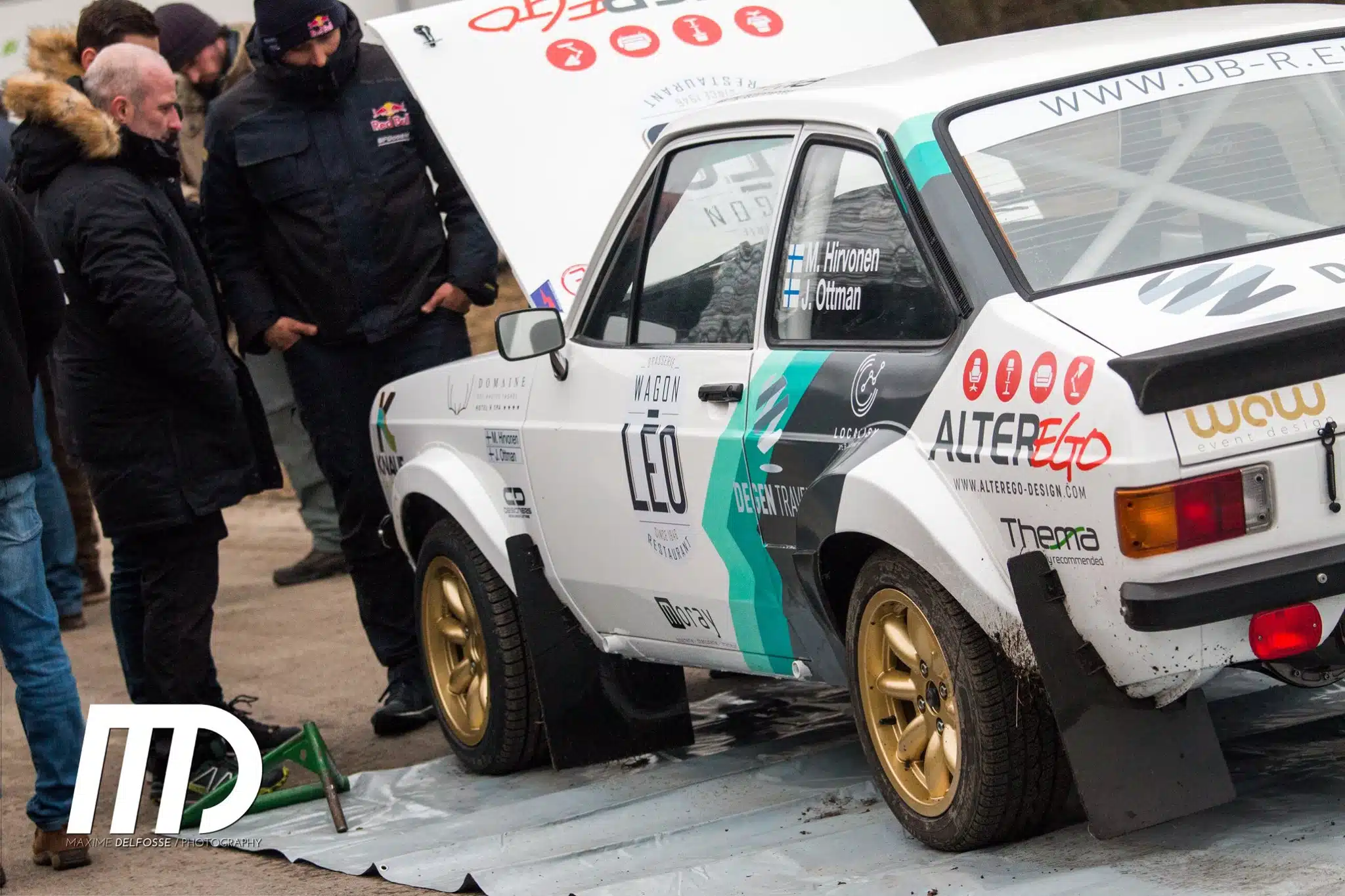 Lire la suite à propos de l’article Mikko Hirvonen :  » J’adore rouler avec ces anciennes voitures de rallye »