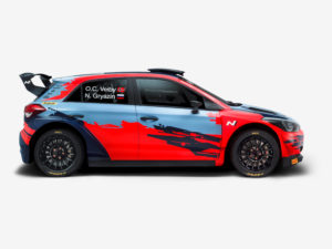 Lire la suite à propos de l’article Hyundai s’engage en WRC 2  avec Ole Christian Veiby et Nikolay Gryazin !