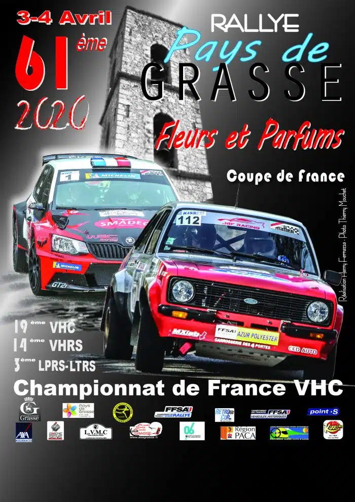 Lire la suite à propos de l’article 61ème rallye Pays de Grasse Fleurs & parfums 2020