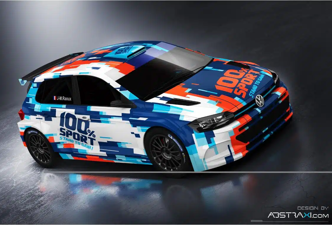 Lire la suite à propos de l’article Une superbe livrée pour la Polo de Jean Michel Raoux !