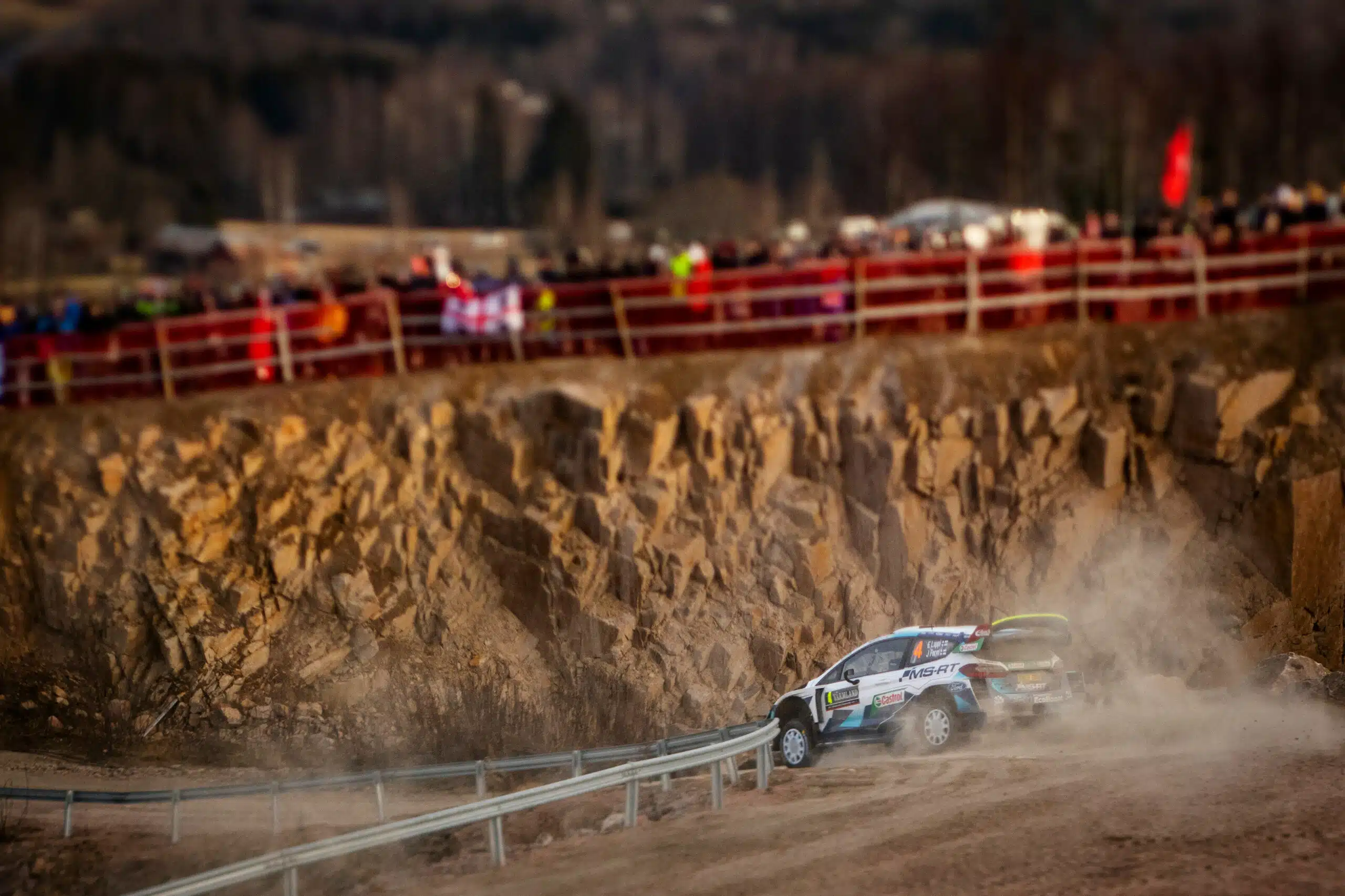 Lire la suite à propos de l’article Rallye de Suède : ES9 en cours