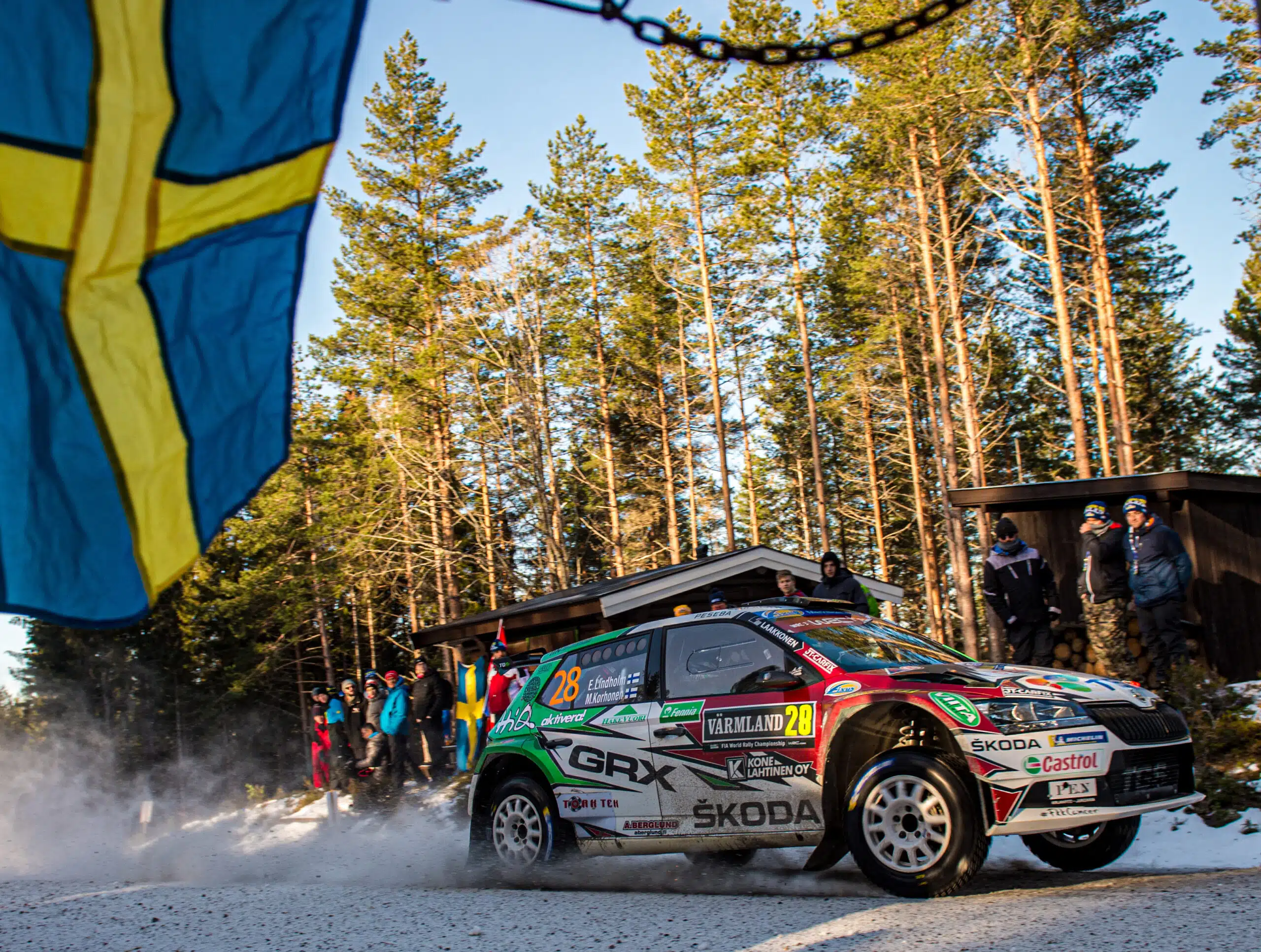 You are currently viewing Les skoda sur le podium en WRC3