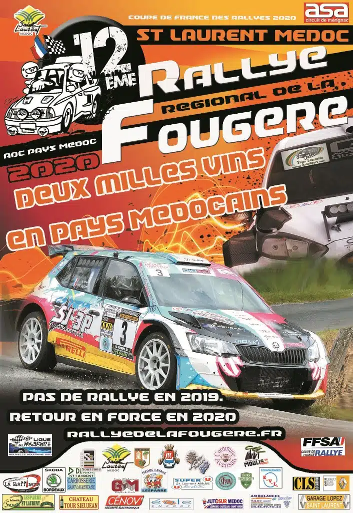 You are currently viewing 12 ème Rallye de la Fougère 2020 : Présentation