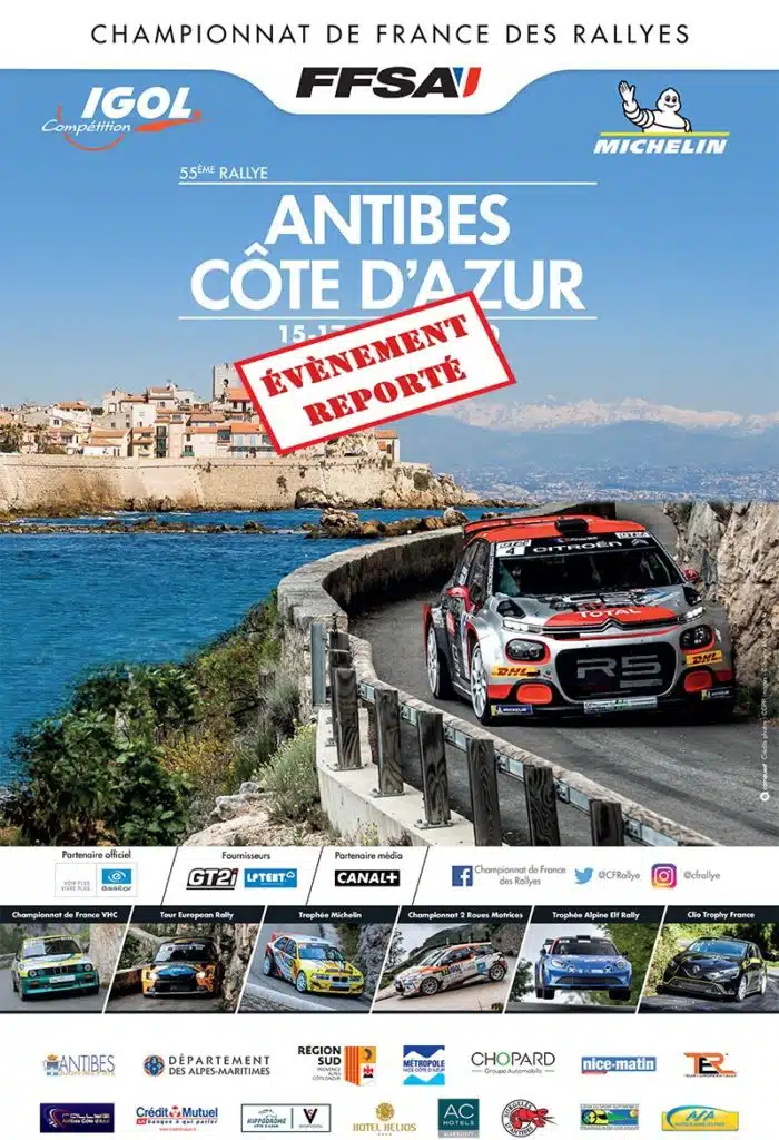 55ème Rallye Antibes Côte d’Azur