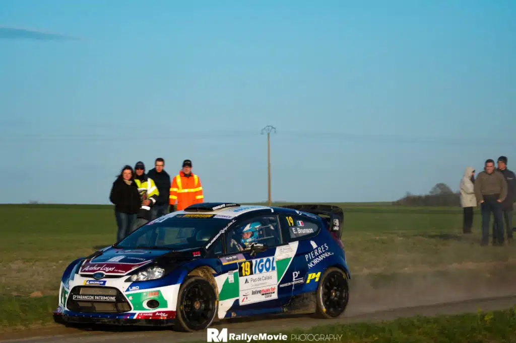 Eric Brunson et Cédric Mondon - Ford Fiesta WRC by RallyeMovie