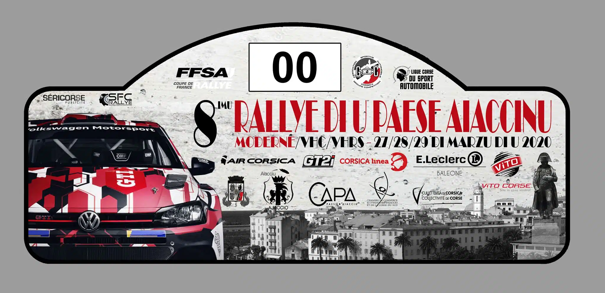 You are currently viewing Le Rallye « di u Paese Aiaccinu » reporté.