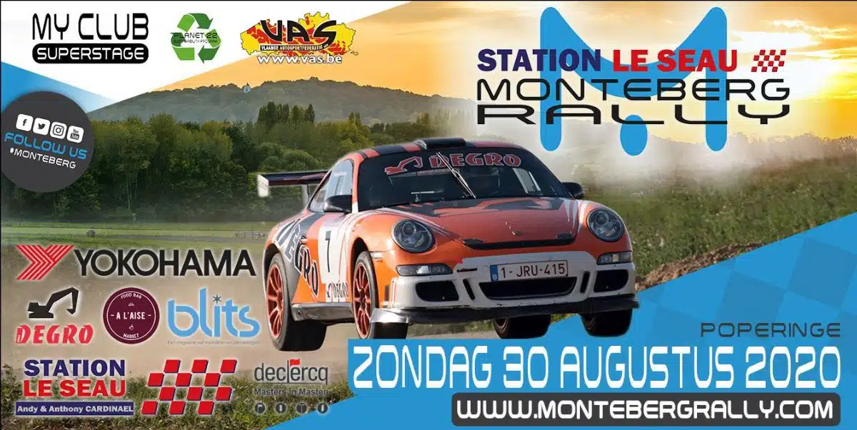 You are currently viewing Les ténors belges présents au Rallye de Monteberg