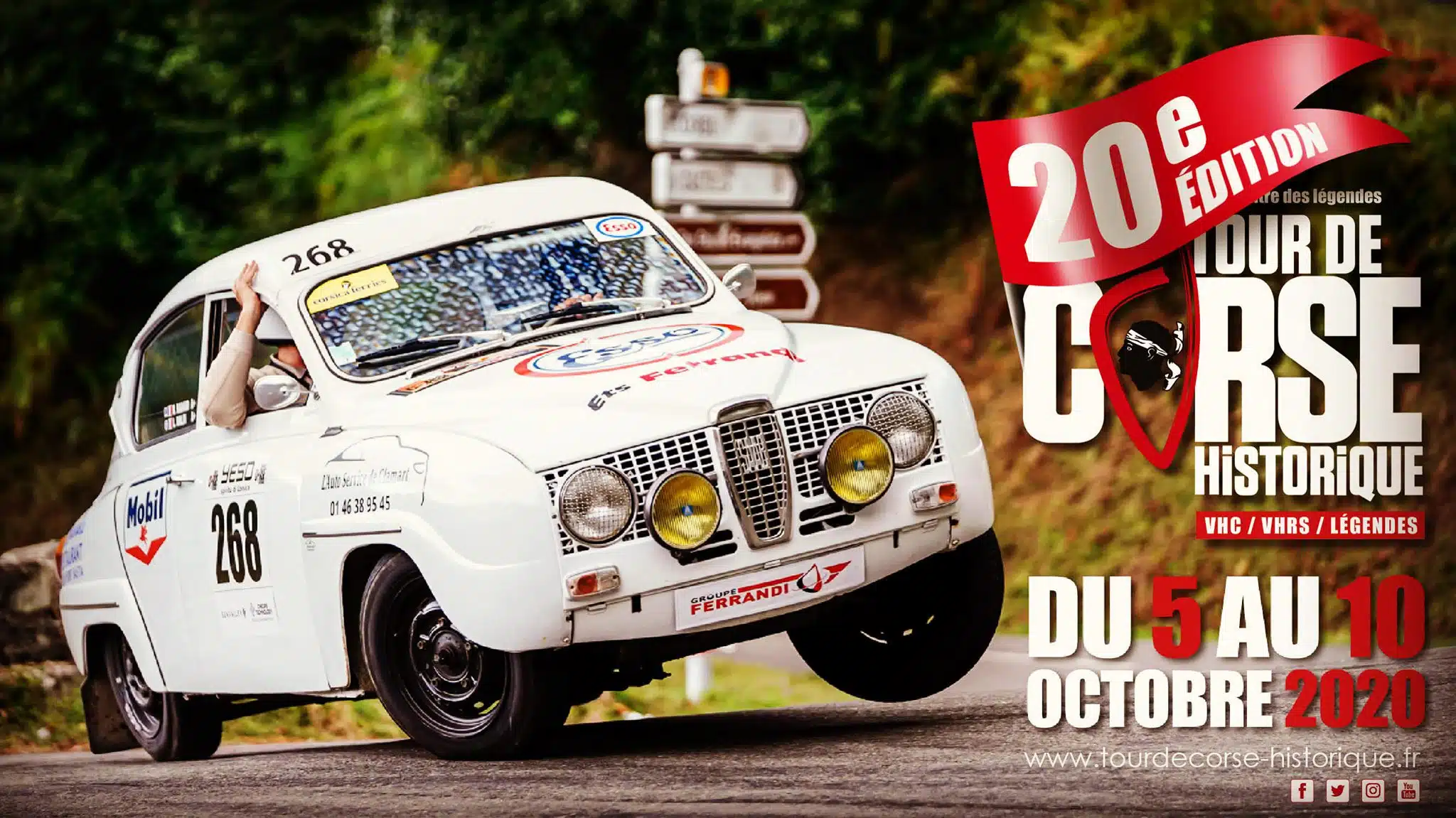 Lire la suite à propos de l’article Tour de Corse Historique, Robert Consani devant…