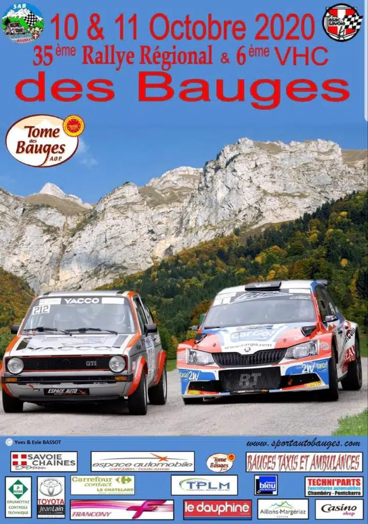 35e Rallye régional des Bauges