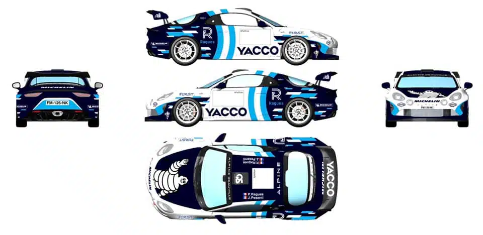 Pierre Ragues à Monza en Alpine