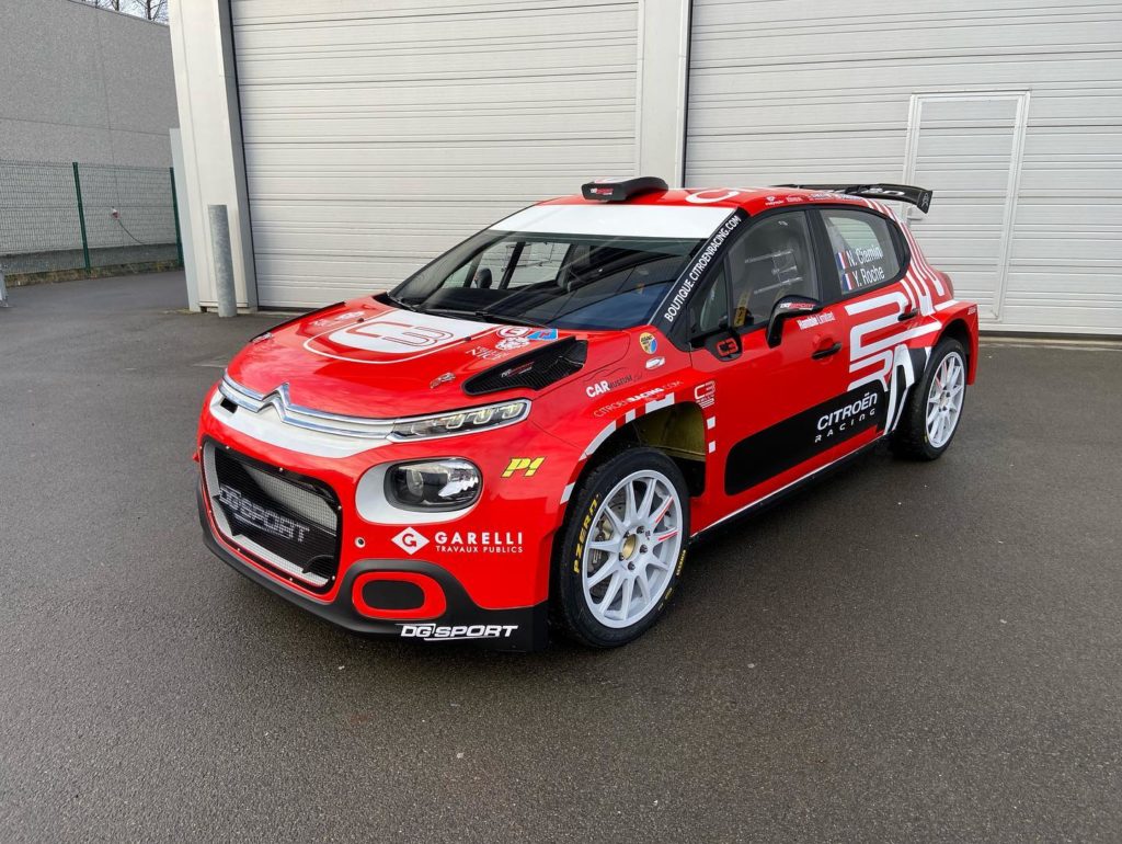 Nicolas Ciamin dévoile sa C3 Rally2 !