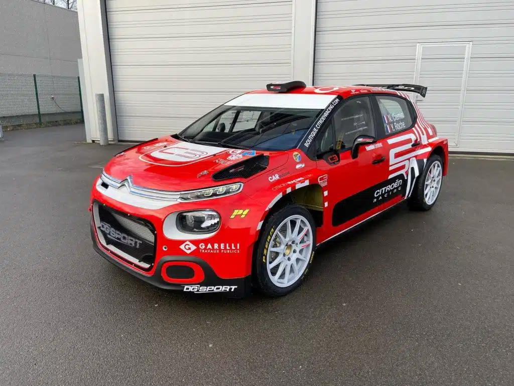 Nicolas Ciamin dévoile sa C3 Rally2 !