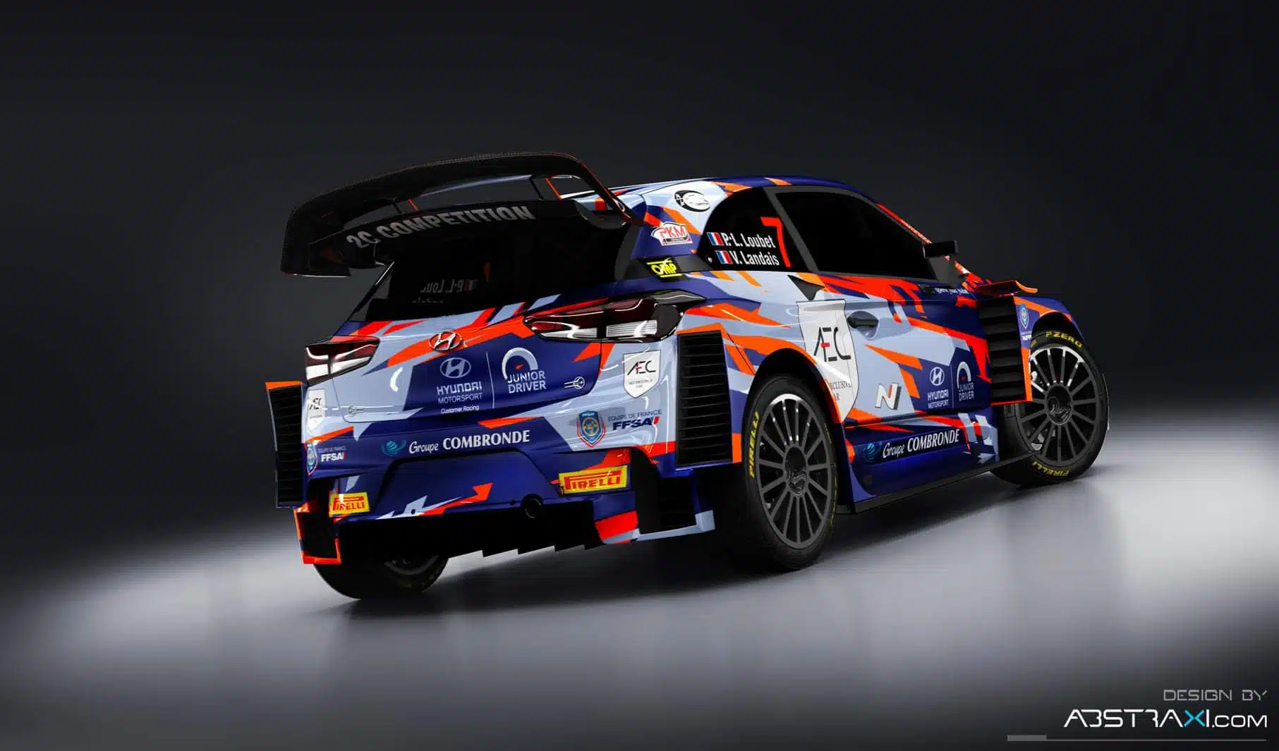 You are currently viewing La Hyundai i20 WRC de Pierre-Louis Loubet !