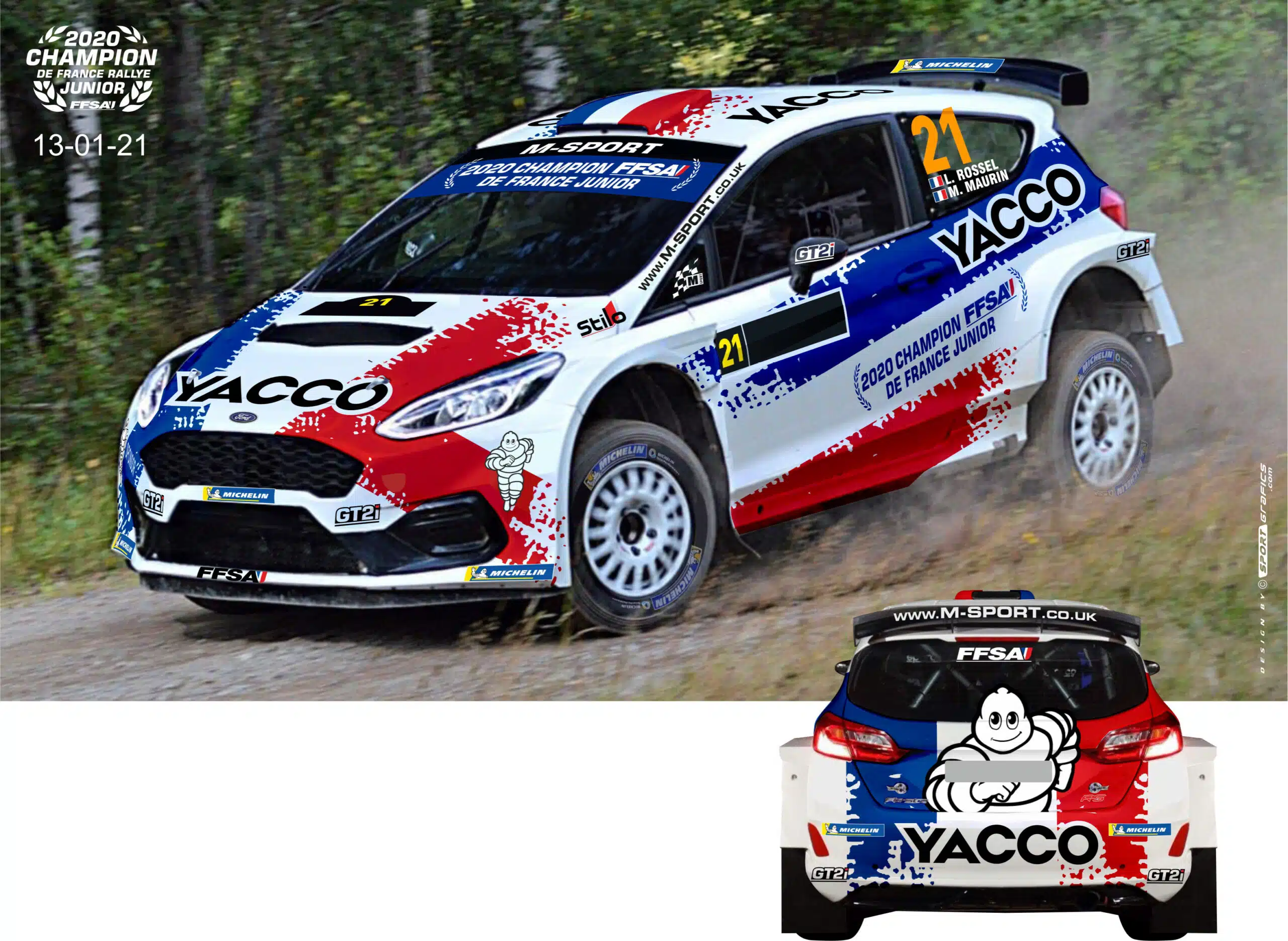You are currently viewing Une Fiesta Rally 2 pour Léo Rossel sur la terre !