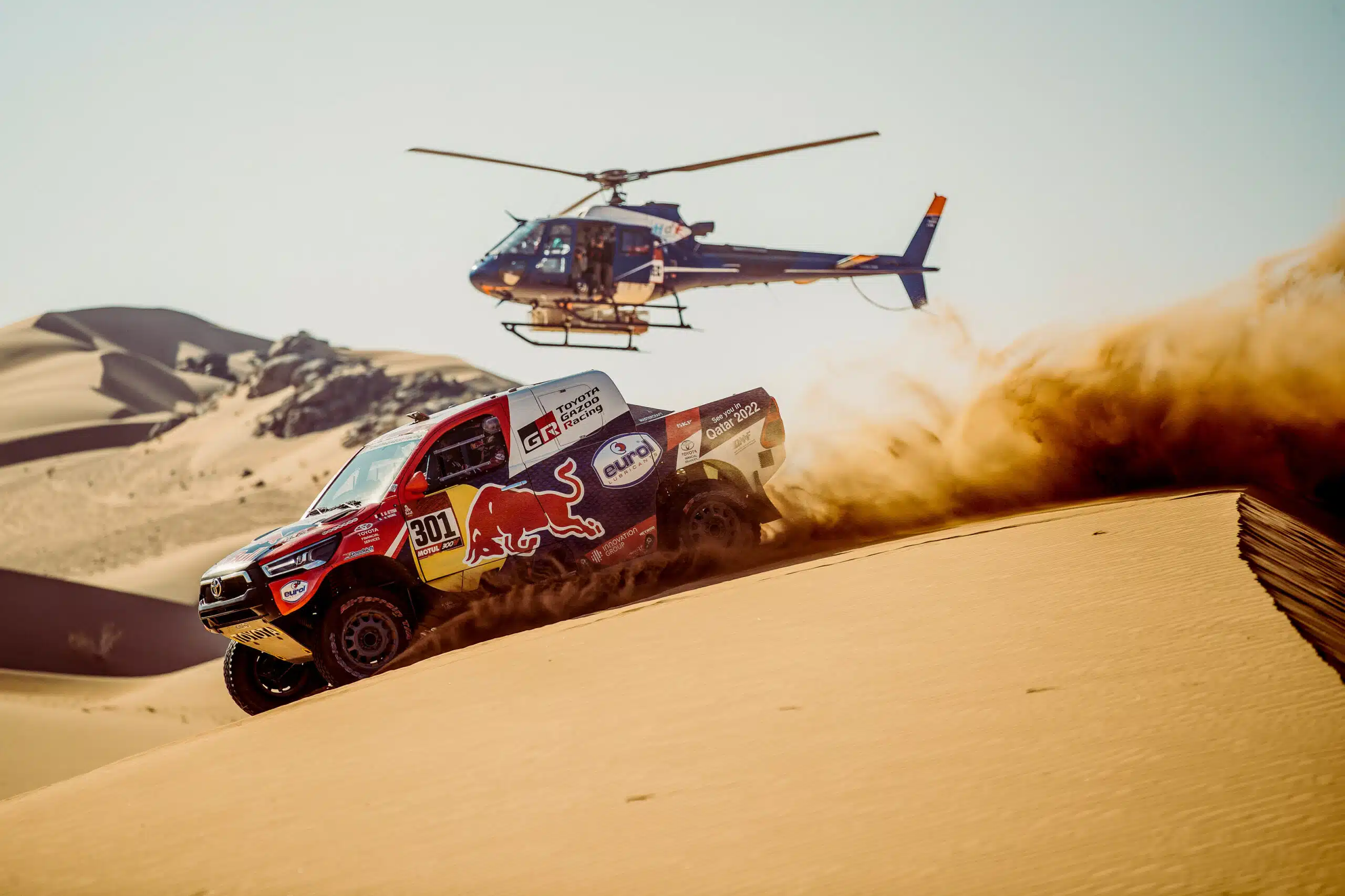 Lire la suite à propos de l’article Dakar 2021, Nasser Al-Attiyah devant, Sainz perd du temps