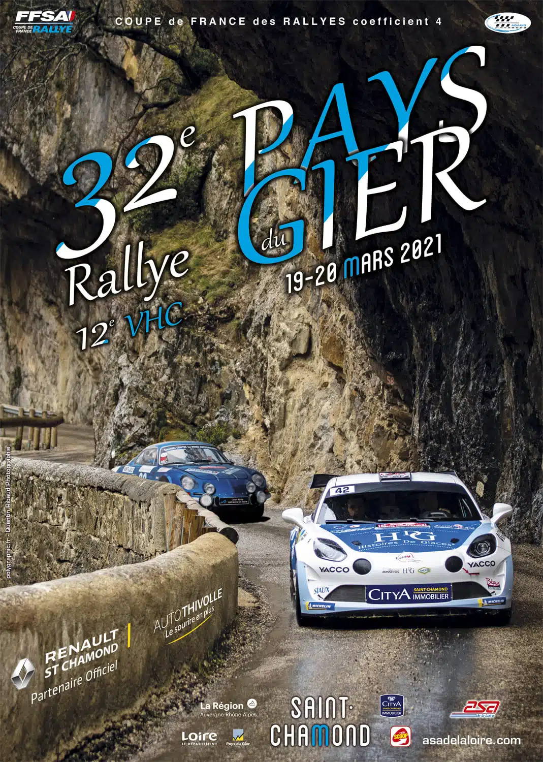 You are currently viewing Le rallye du Pays du Gier 2021 est annulé…