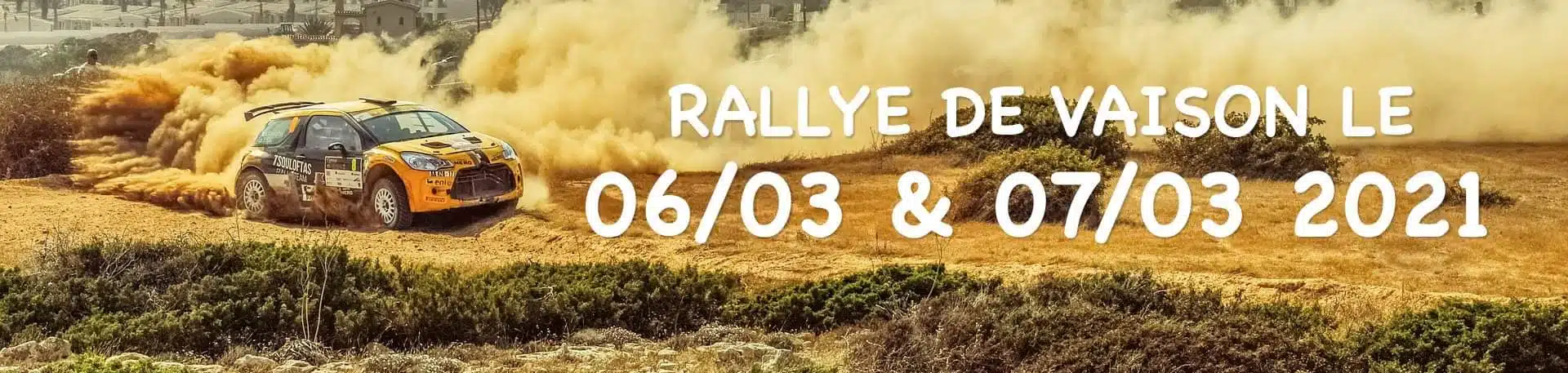 You are currently viewing Le Rallye de Vaison est annulé.