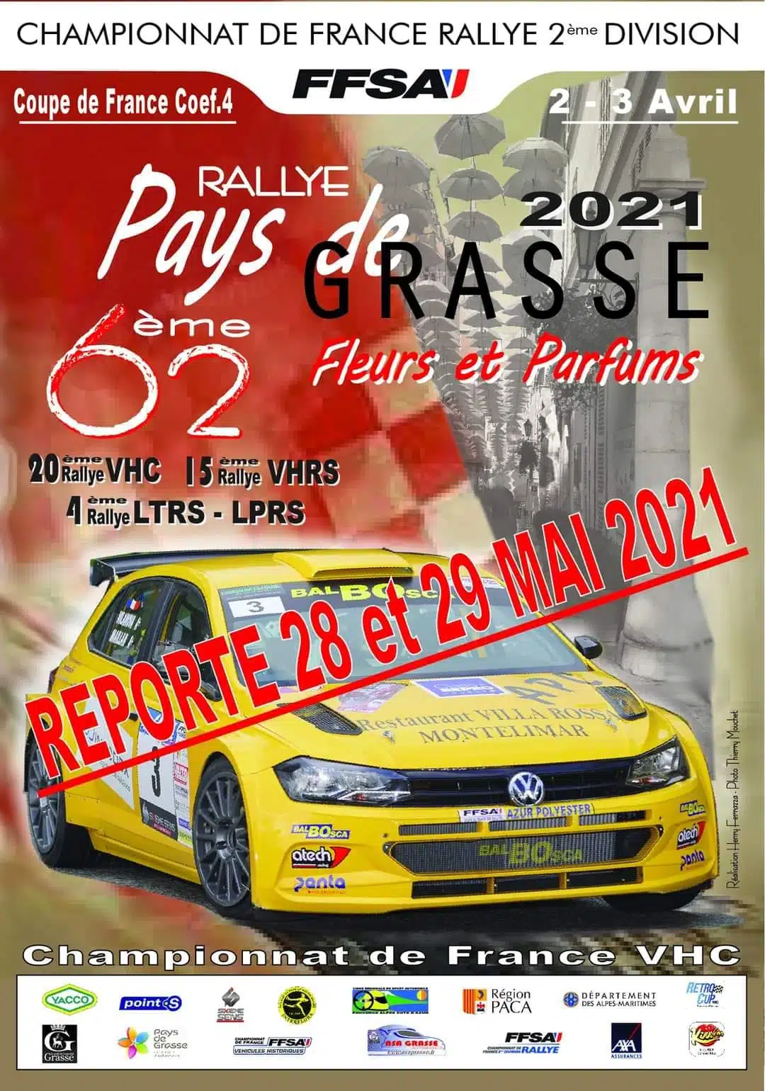 Lire la suite à propos de l’article Le « Grasse » reporté en Mai !