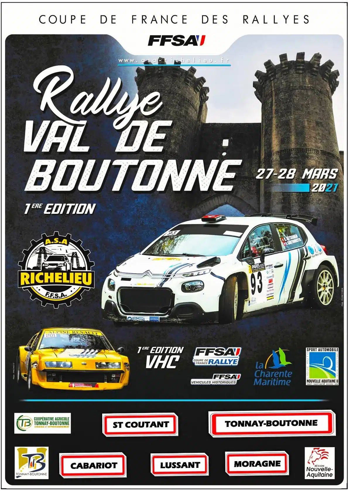 You are currently viewing La 1ère édition du rallye Val de Boutonne est reportée !