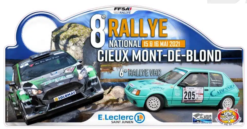 You are currently viewing Rallye National Cieux – Monts de Blond 2021 : Les engagés