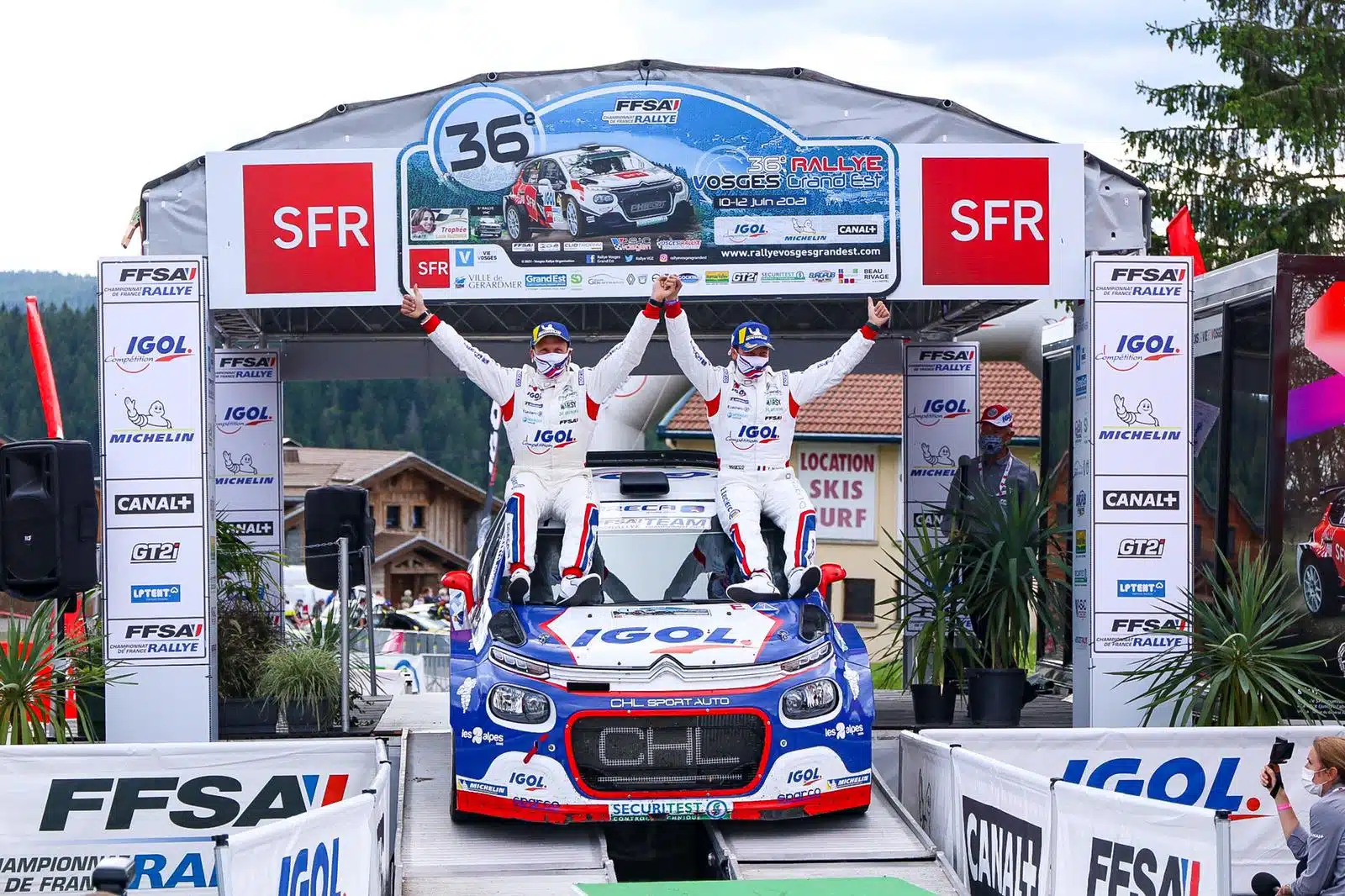 Lire la suite à propos de l’article Rallye Vosges Grand Est : Bonato déjà en taille patron !