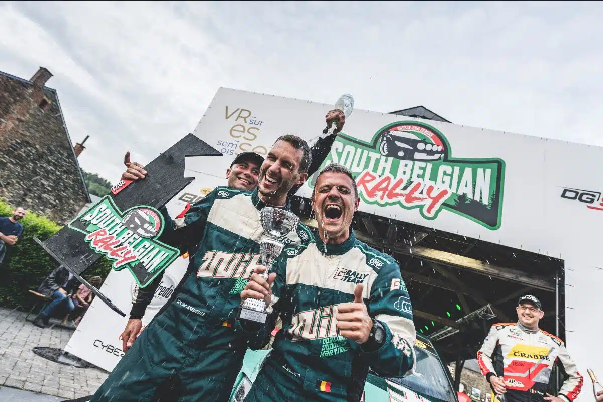 Lire la suite à propos de l’article Ghislain de Mévius premier vainqueur du South Belgian Rally !