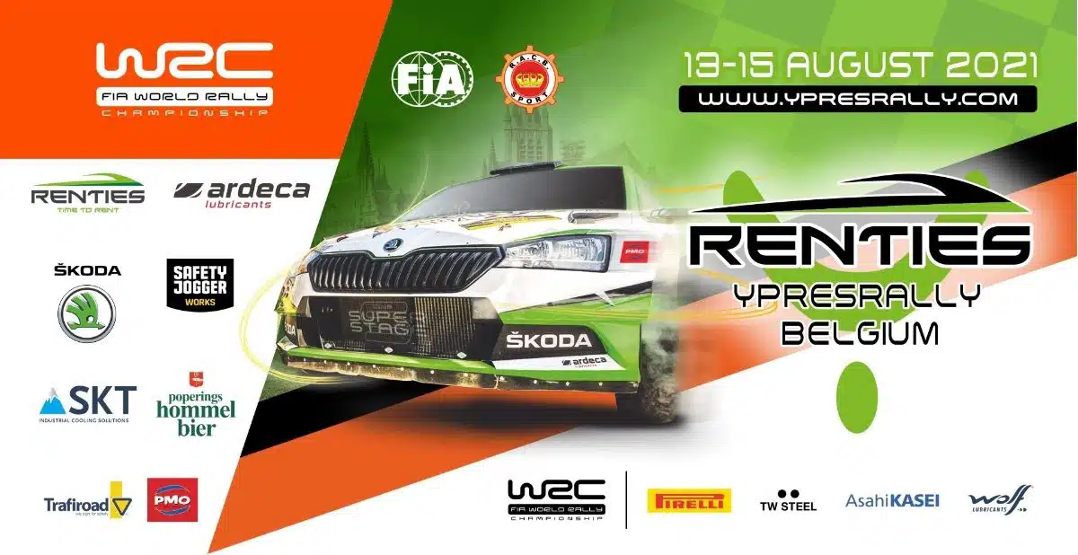 Lire la suite à propos de l’article ŠKODA poursuit son partenariat avec le Renties Ypres Rally Belgium