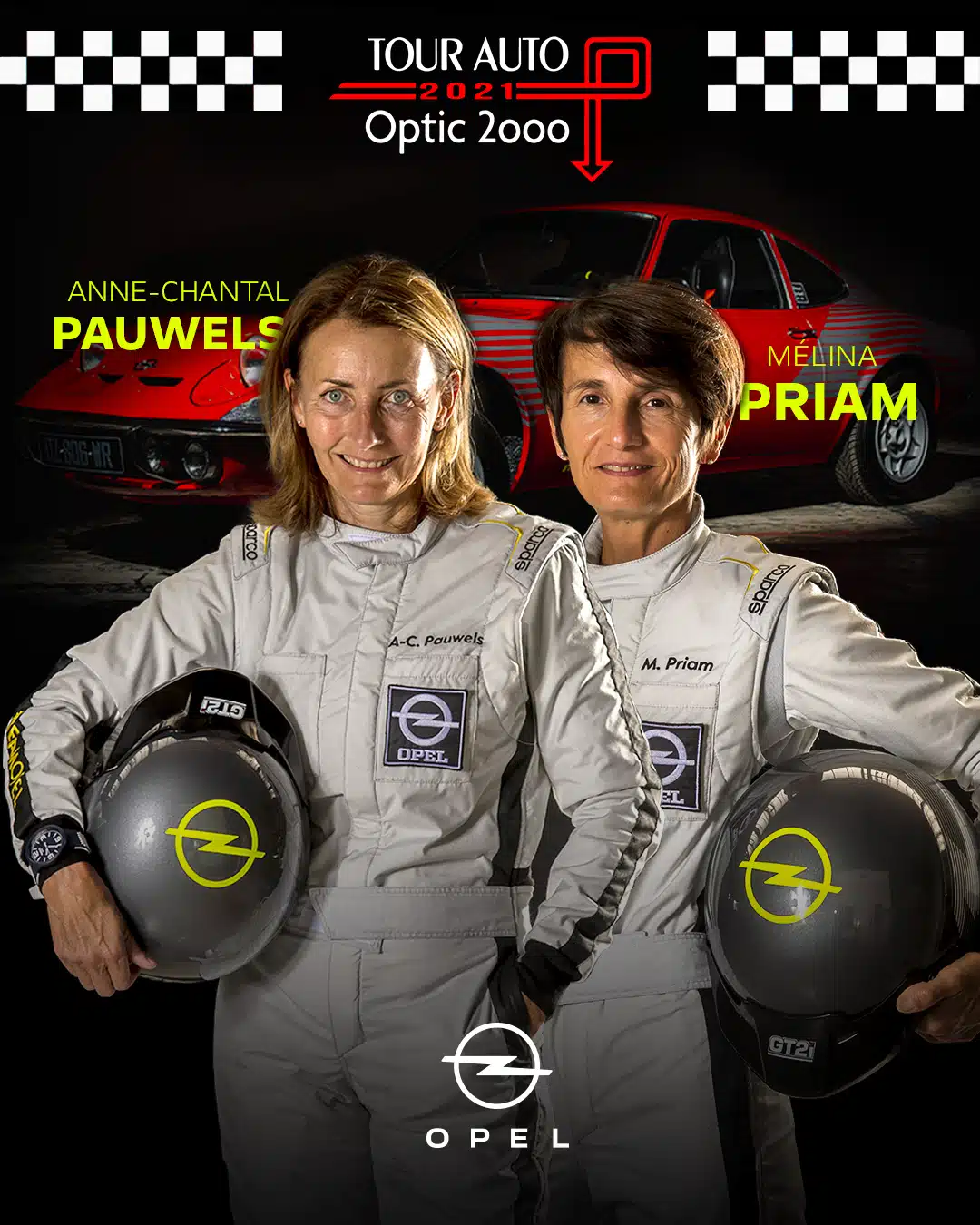 You are currently viewing Mélina Priam et Anne Chantal Pauwels présentent au Tour auto…