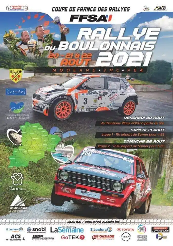 You are currently viewing Rallye du Boulonnais 2021 : Présentation