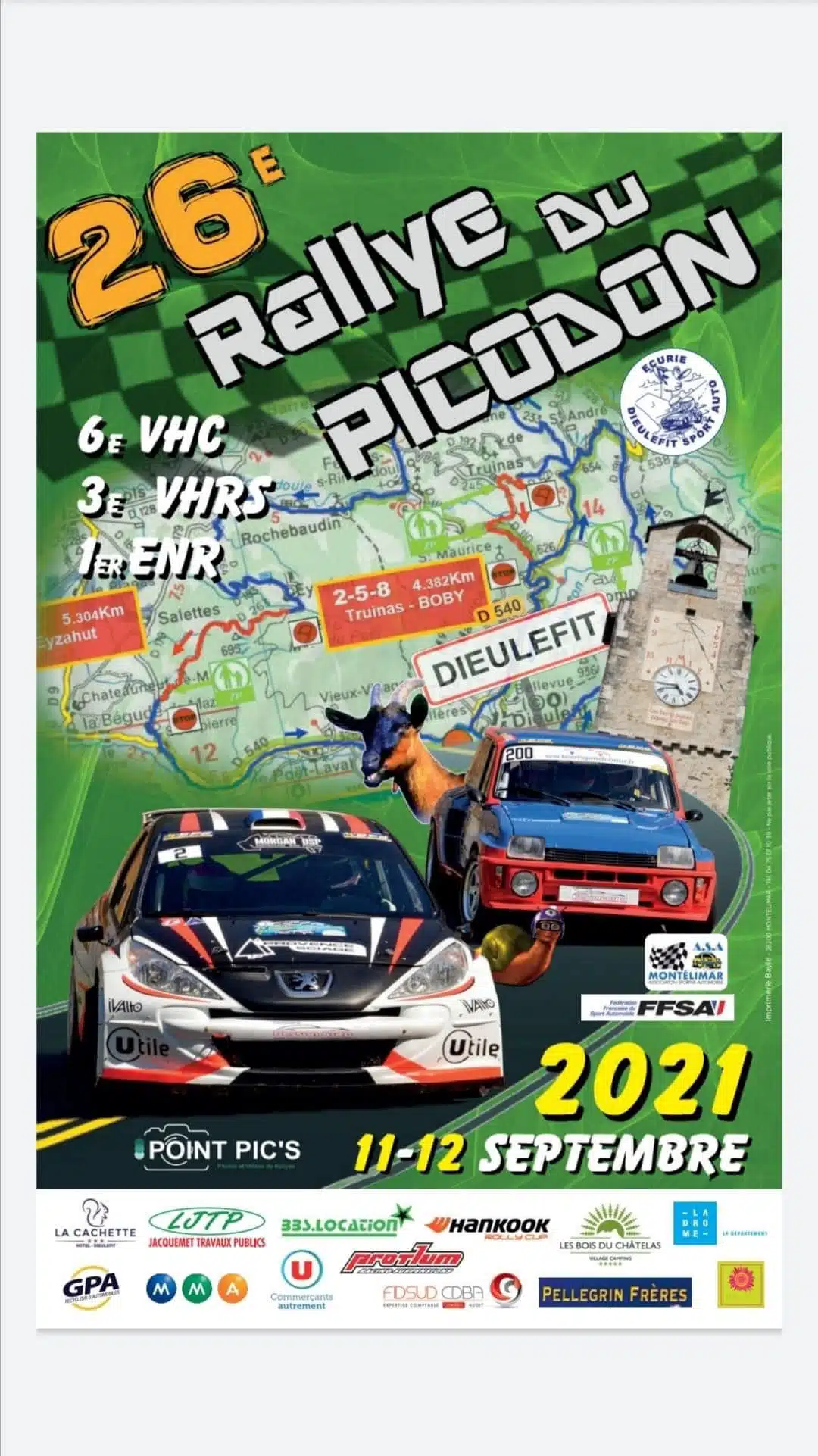 You are currently viewing 26 ème édition du Rallye du Picodon : Les engagés
