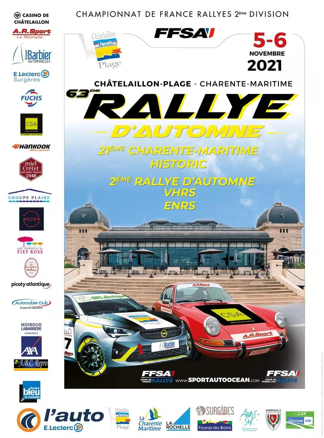 Lire la suite à propos de l’article Rallye d&rsquo;Automne la Rochelle 2021 : Les engagés !