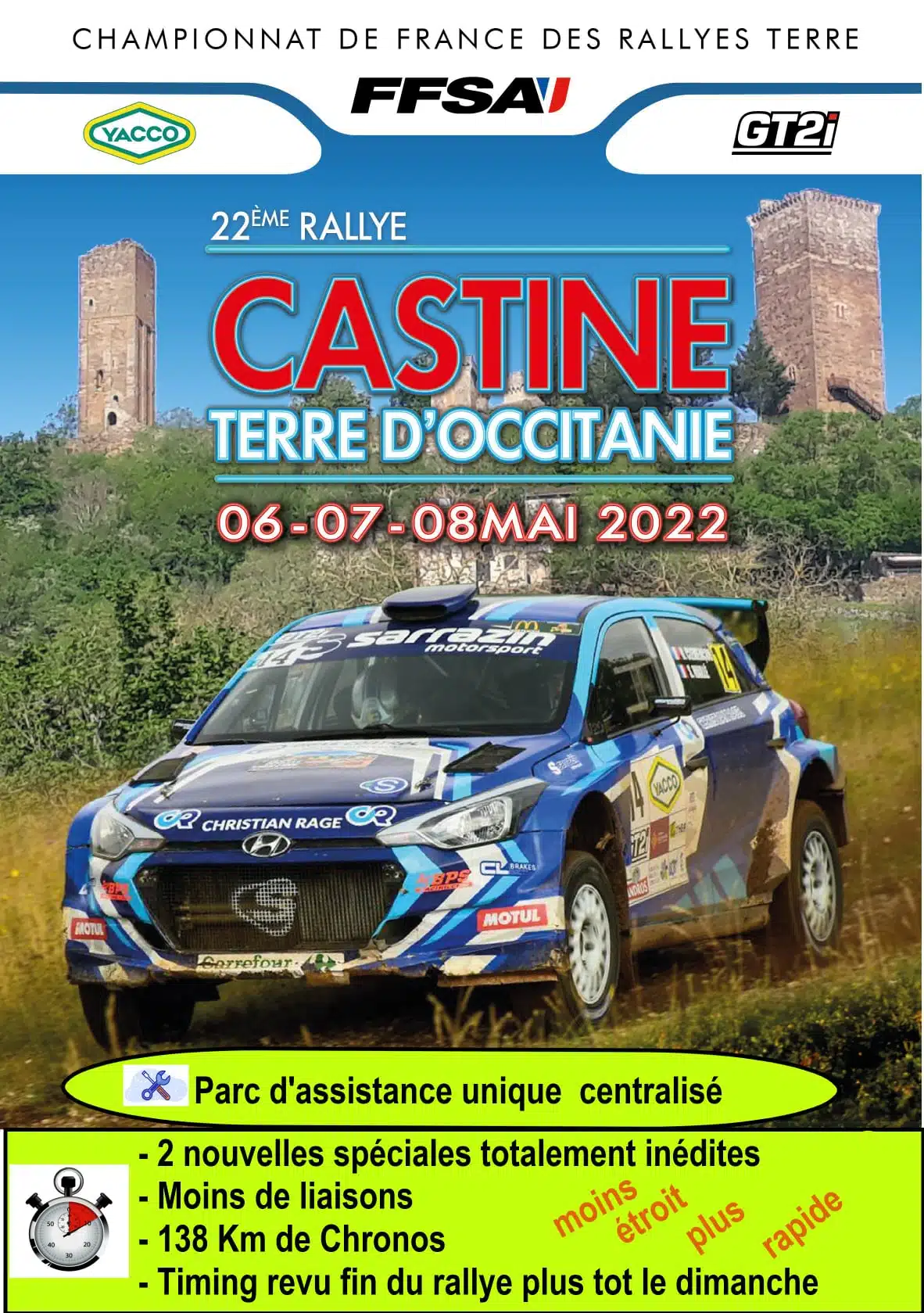 You are currently viewing Rallye Castine Terre d’Occitanie 2022 se dévoile…