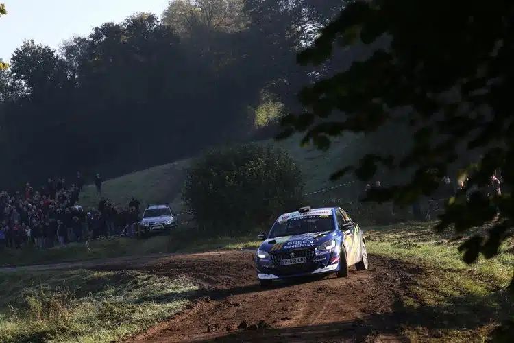 You are currently viewing Rallye de Wallonie : Thibaud Mazuin fait le plein de points en Junior