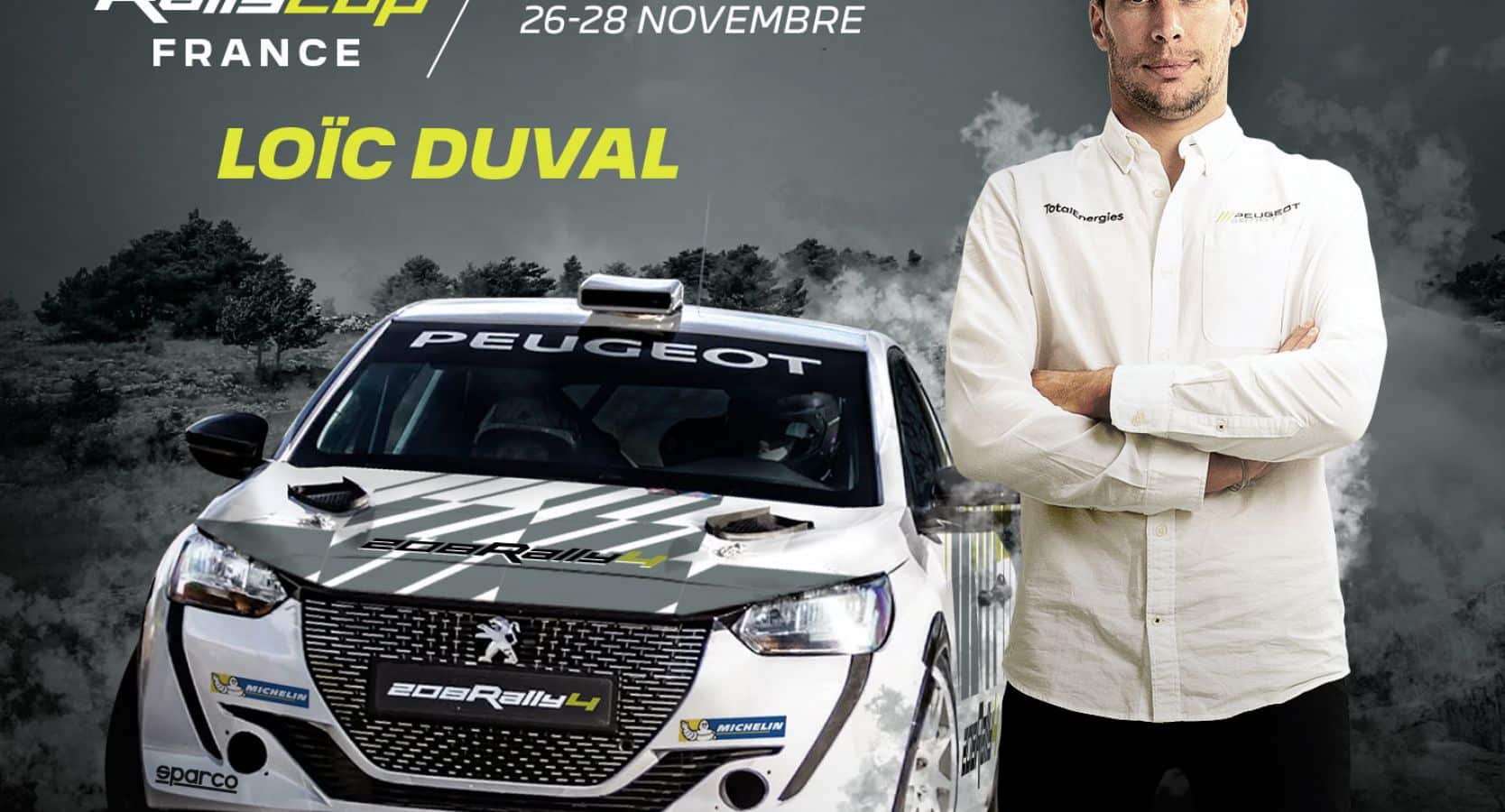Lire la suite à propos de l’article Loïc Duval présent au Rallye du Var en 208 Rally Cup !