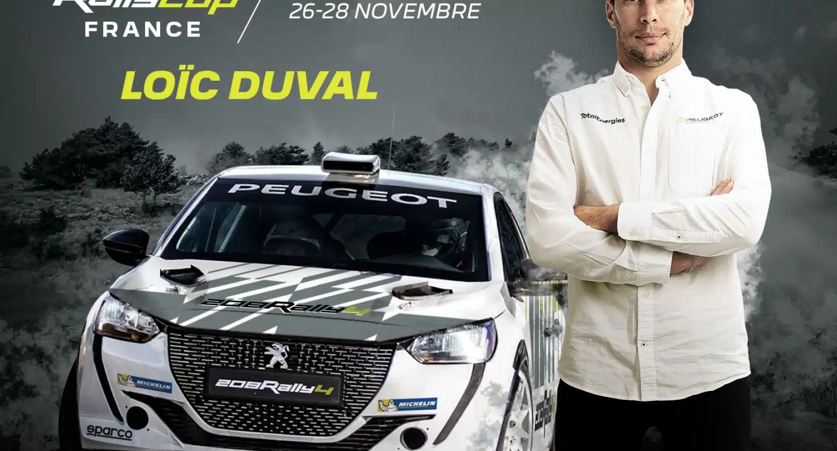 Lire la suite à propos de l’article Loïc Duval présent au Rallye du Var en 208 Rally Cup !