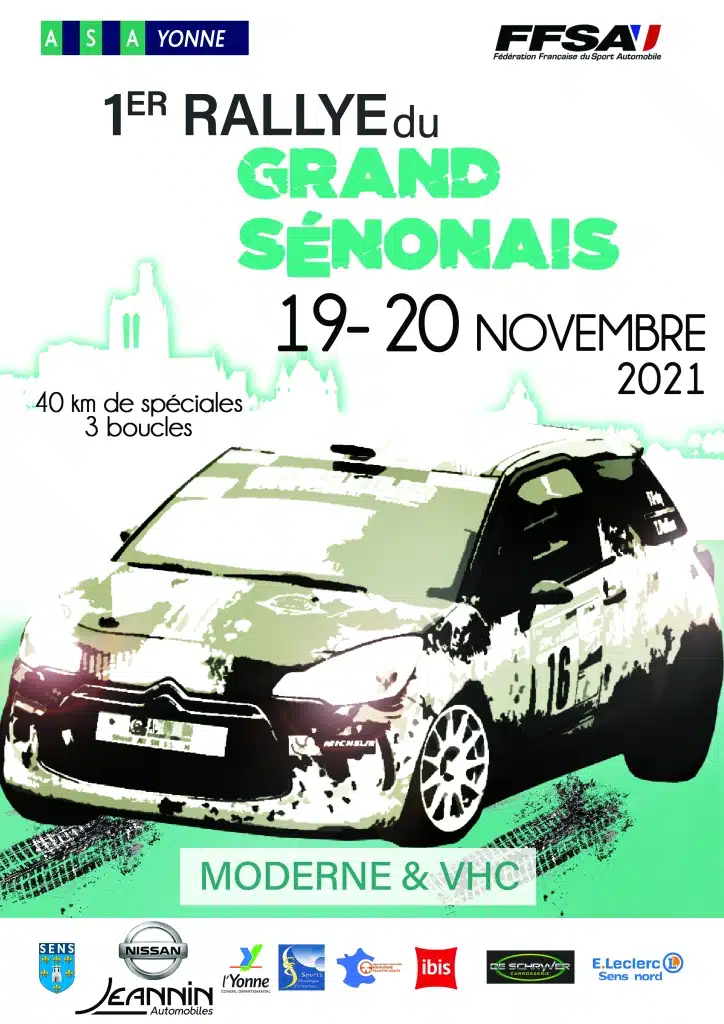 Lire la suite à propos de l’article 1er RALLYE Régional du GRAND SENONAIS : Présentation