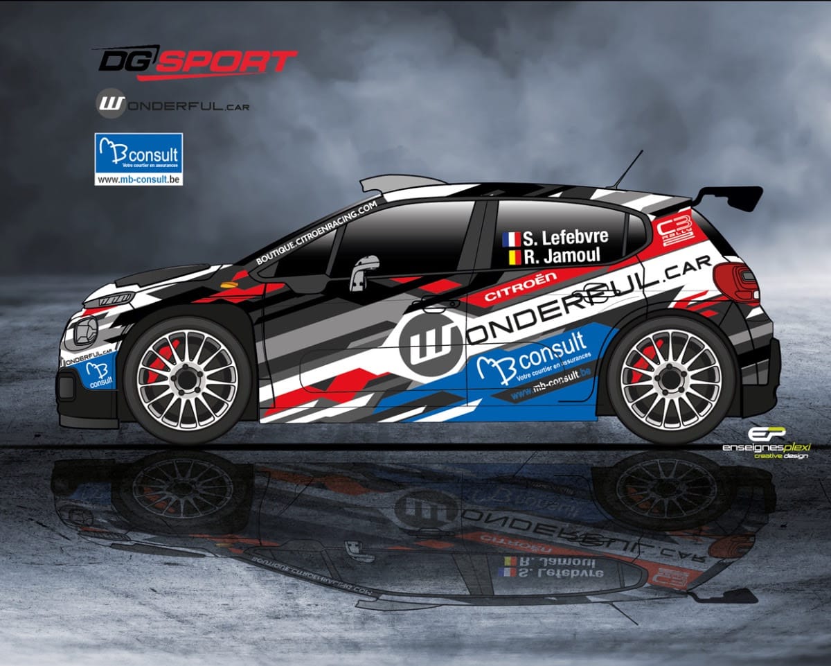 Lire la suite à propos de l’article Stéphane Lefebvre et Renaud Jamoul au départ du Spa Rally !
