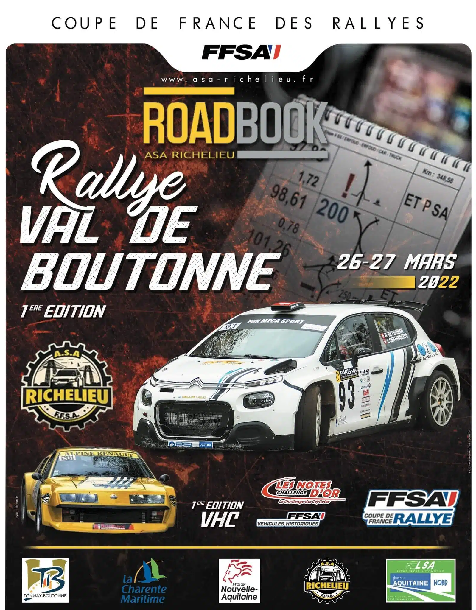 You are currently viewing Rallye Val de Boutonne 2022 : Les engagés
