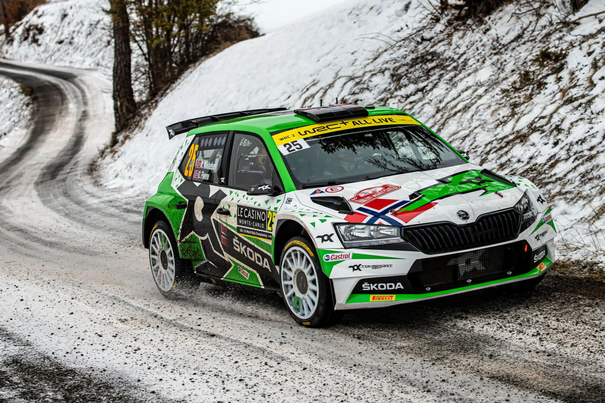 Lire la suite à propos de l’article Le Champion WRC2 Mikkelsen vise la victoire au Monte Carlo !
