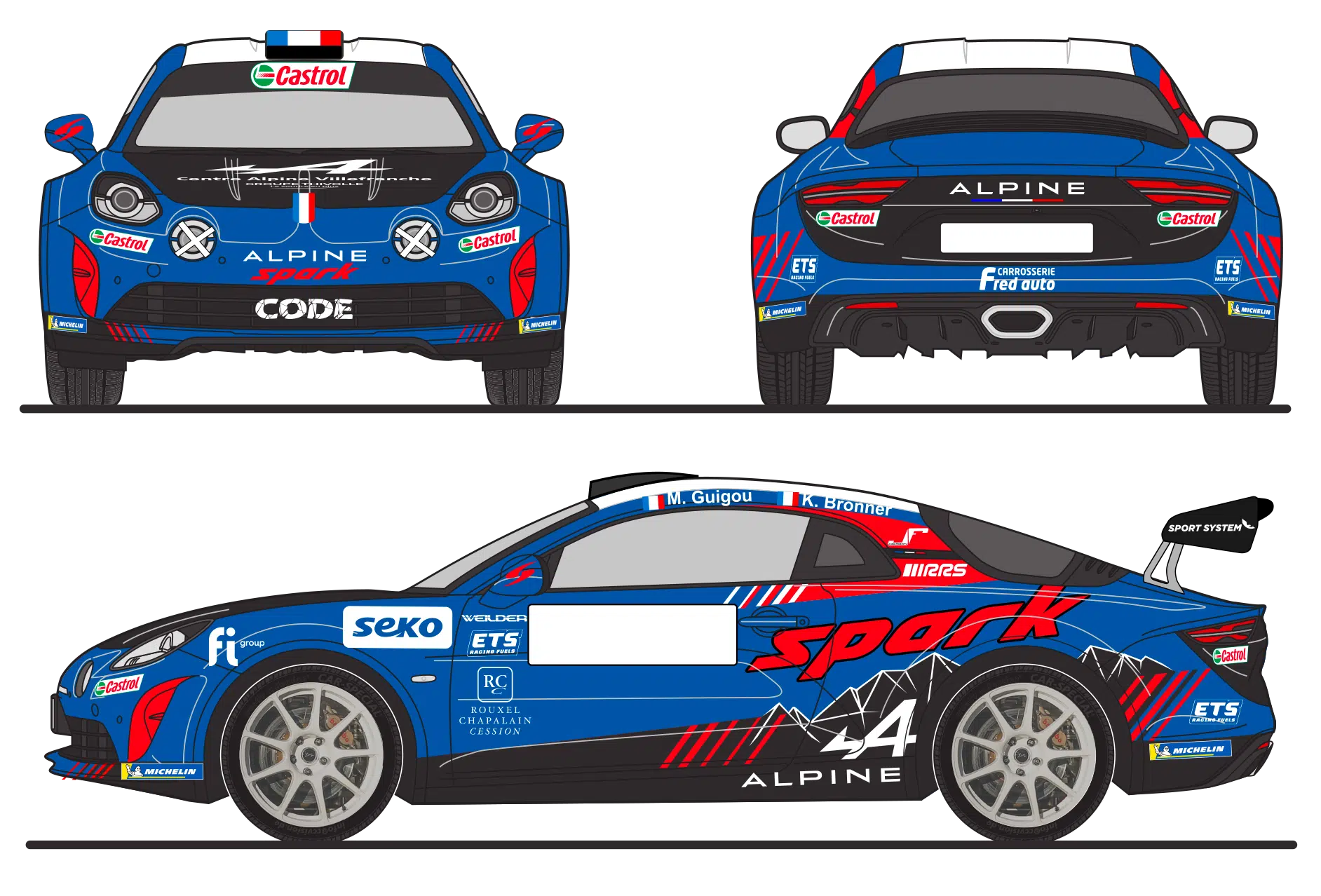 You are currently viewing Manu Guigou change de Team, de copilote mais reste en Coupe du Monde FIA R-GT !