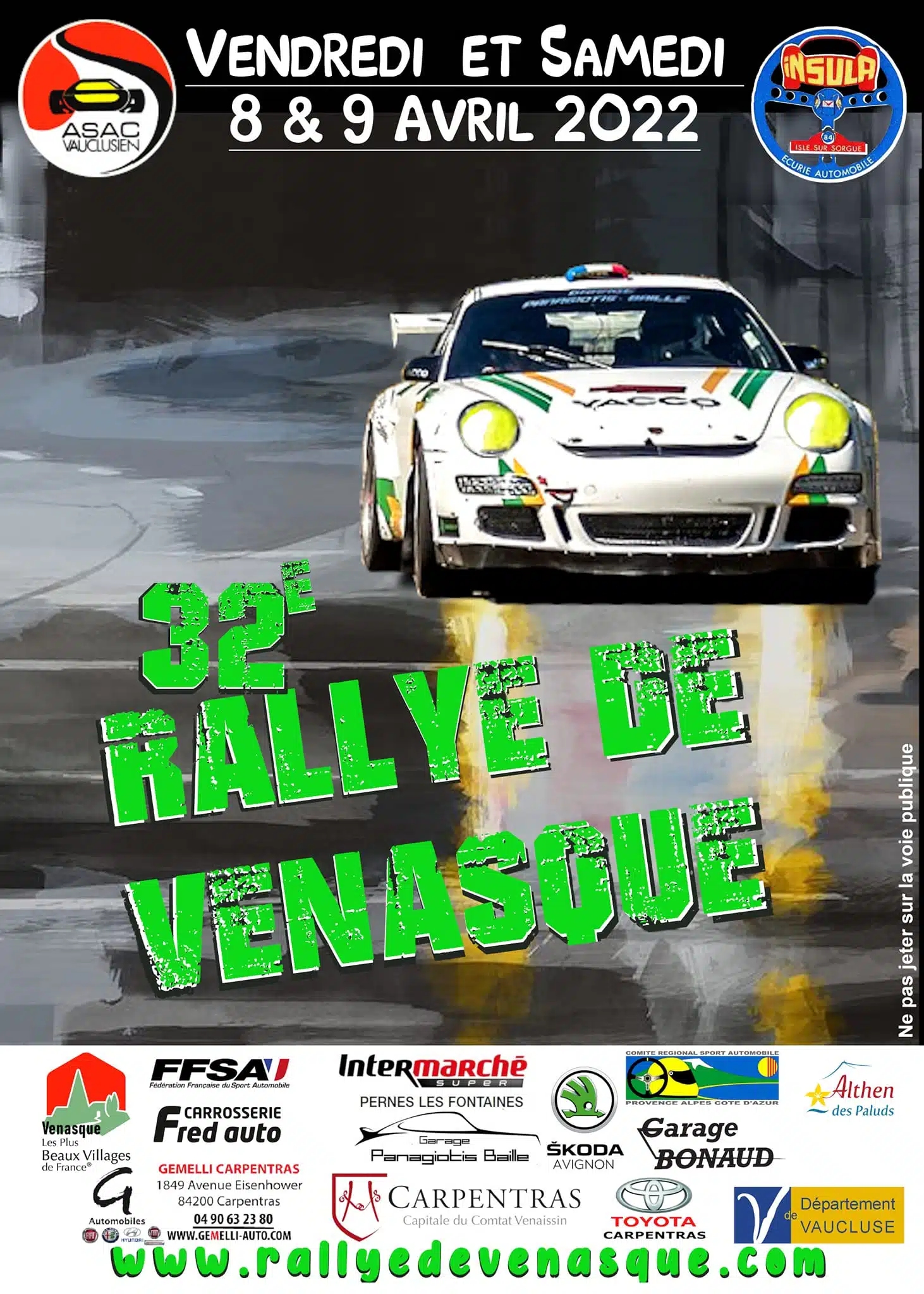 You are currently viewing Le Rallye de Venasque 2022 : Les engagés !