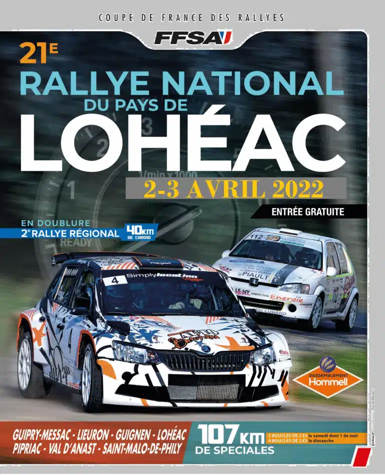 You are currently viewing Rallye du Pays de Lohéac 2022 : Présentation