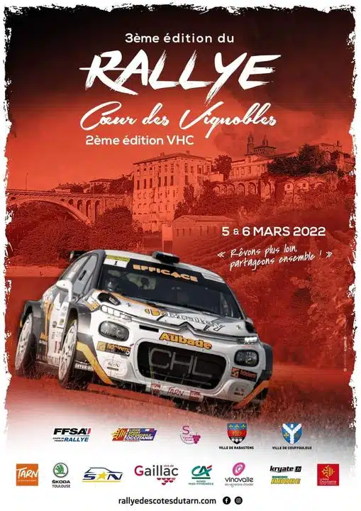 You are currently viewing Rallye Cœur des Vignobles 2022