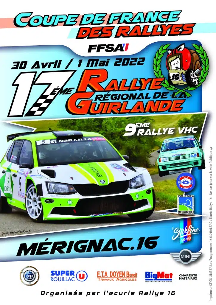 You are currently viewing Rallye régional de la Guirlande : Présentation