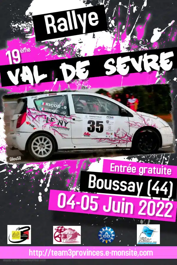 Lire la suite à propos de l’article Rallye Val de Sèvre 2022 : Les engagés