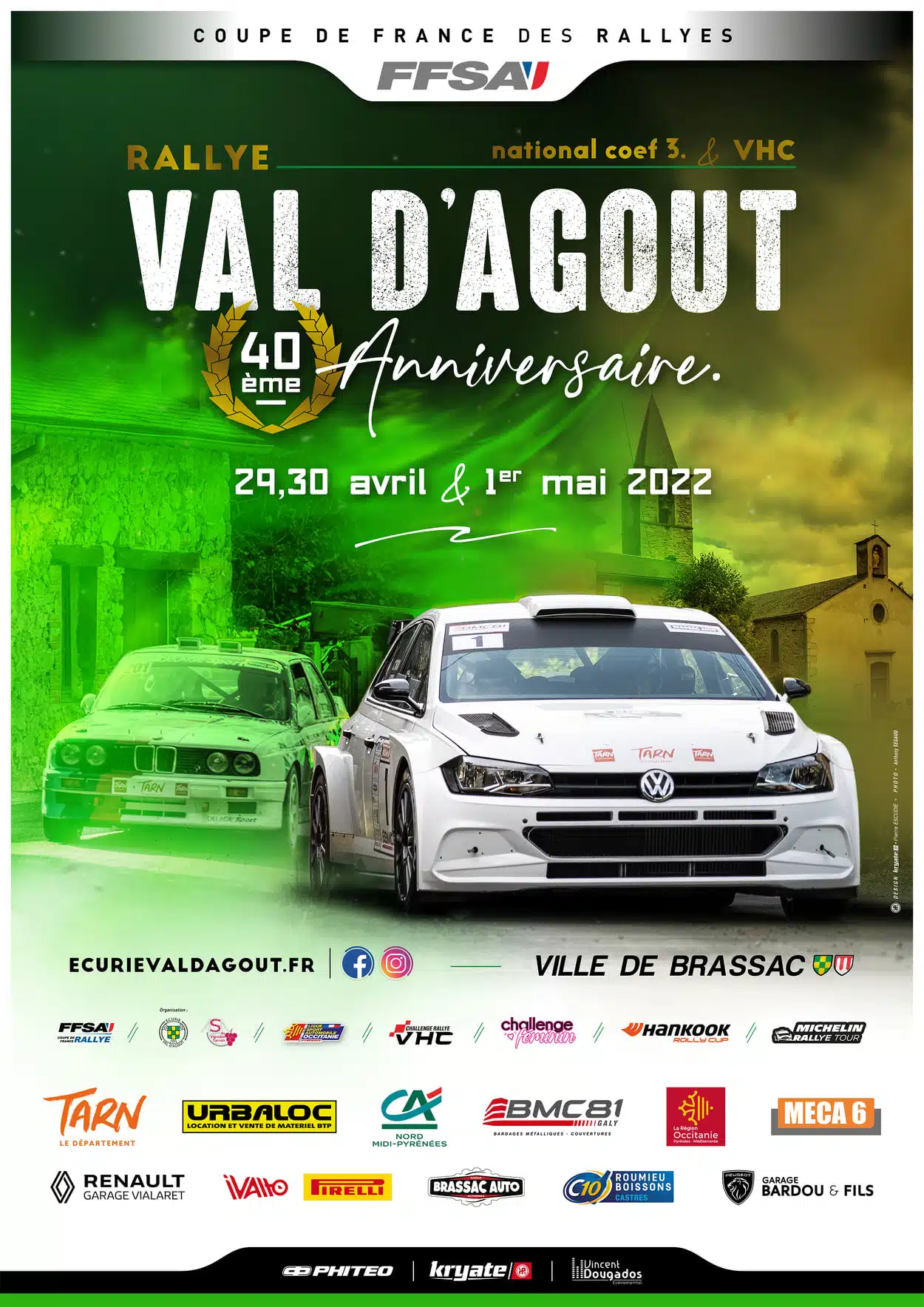 Lire la suite à propos de l’article Rallye du Val d’Agout 2022 : Présentation
