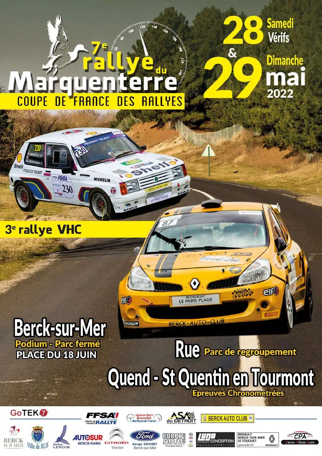 You are currently viewing Rallye du Marquenterre 2022 : Les engagés !