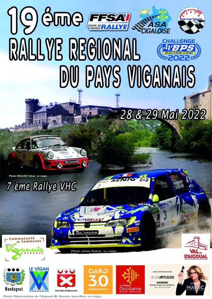 Lire la suite à propos de l’article Rallye du Pays Viganais 2022 : Présentation !