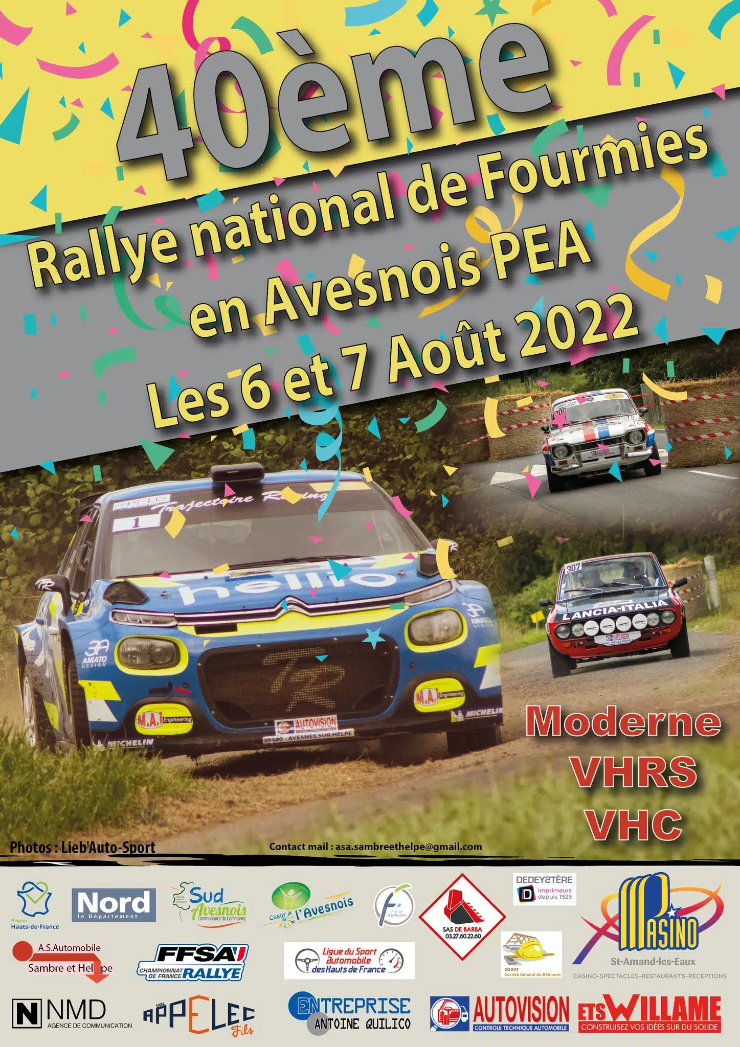 You are currently viewing Rallye de Fourmies en Avesnois 2022 : Les spéciales & les engagés !