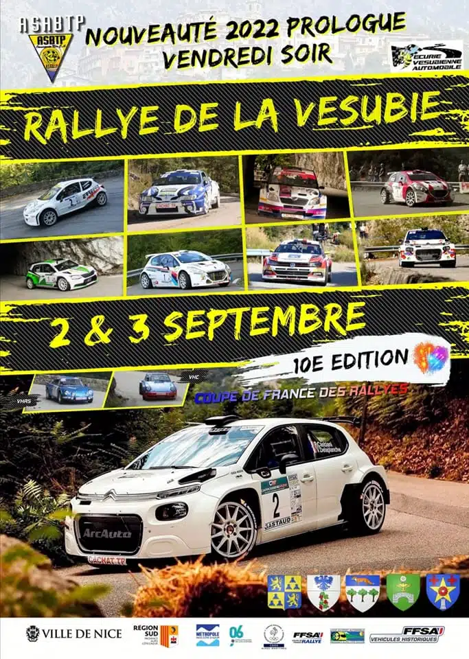 Lire la suite à propos de l’article Rallye Régional de la Vésubie 2022 : Les engagés !